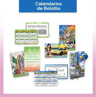Calendarios De Bolsillo