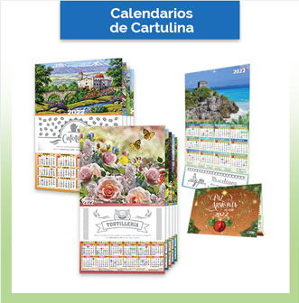 Calendarios de Cartulina